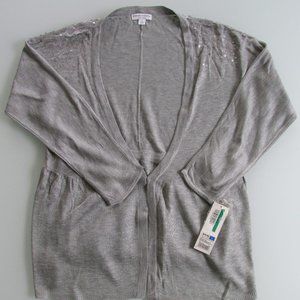 Liz Maternity (NWT) Women's Cardigan Sweater Size Large